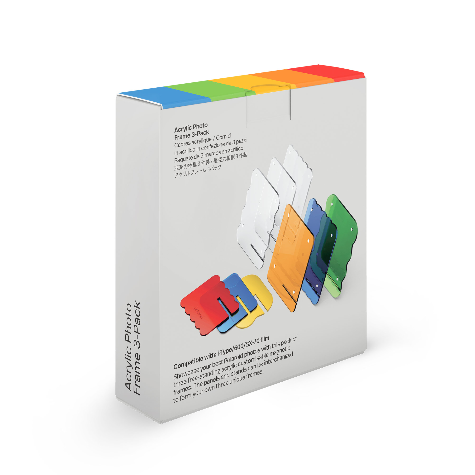 Polaroid Acrylic Photo Frame - 3 Pack