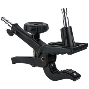 Kupo KCP-500 Large Gaffer Grip – Gator Grip Spring Clamp with Two 16mm Studs