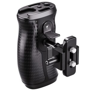 Leofoto CH-5L & CH-5R Carbon Fiber side handle with rail