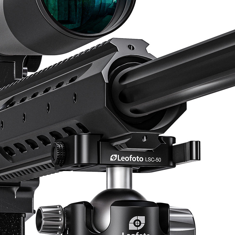 Leofoto LH-47SC Low Profile Ballhead with Dual Profile Picatinny/Arca Clamp