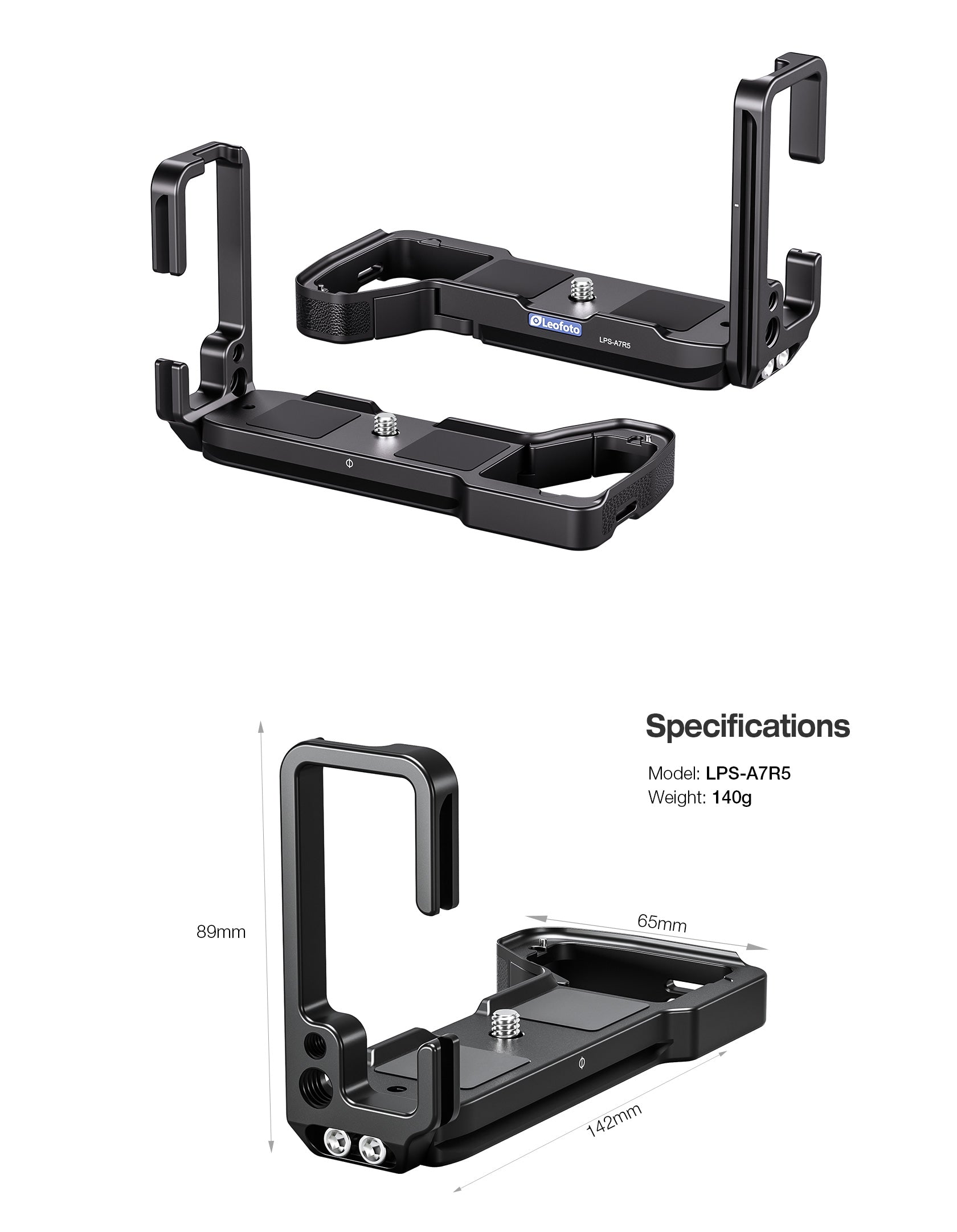 Leofoto LPS-A7R5 L-bracket for Sony A7R5
