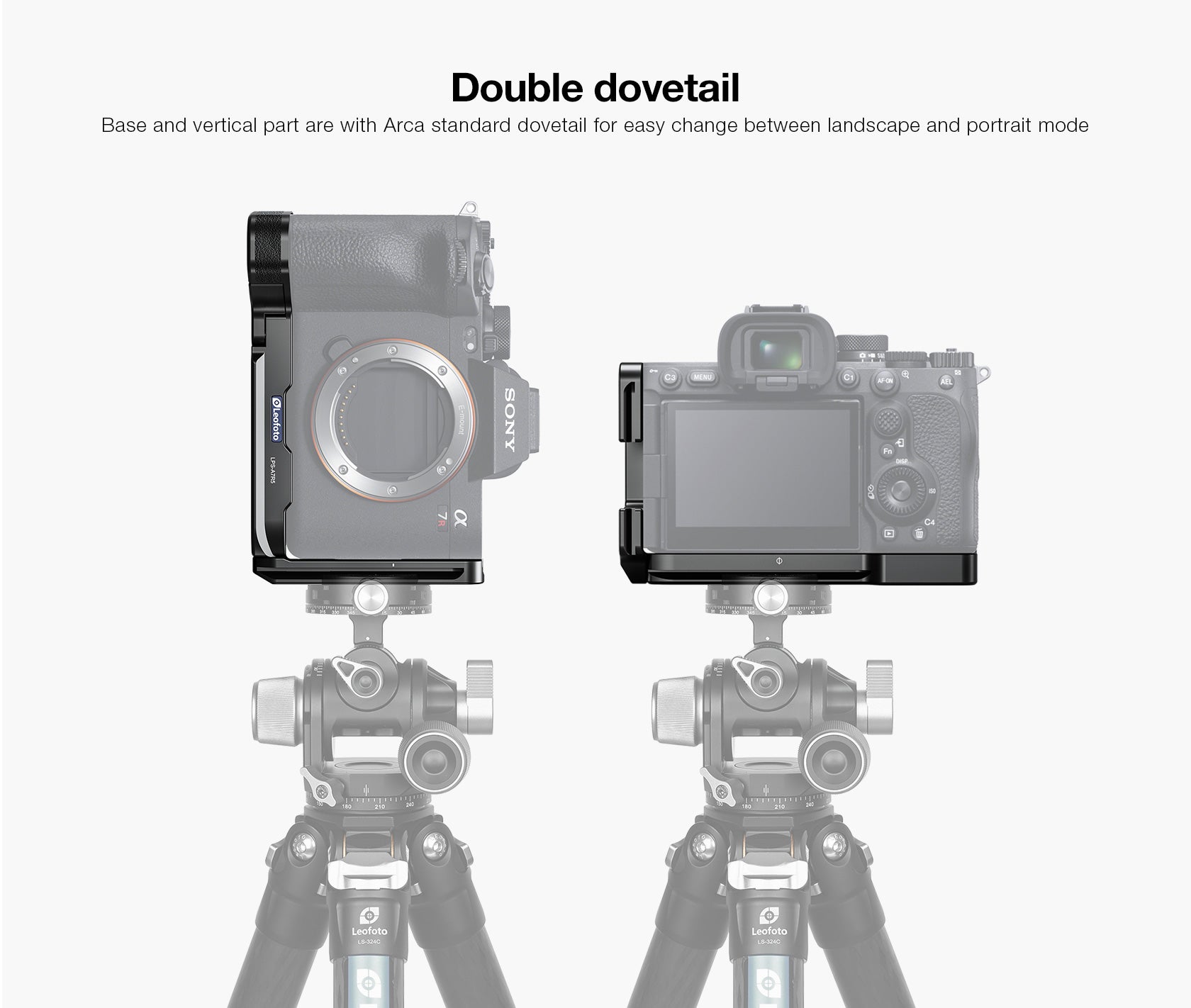 Leofoto LPS-A7R5 L-bracket for Sony A7R5