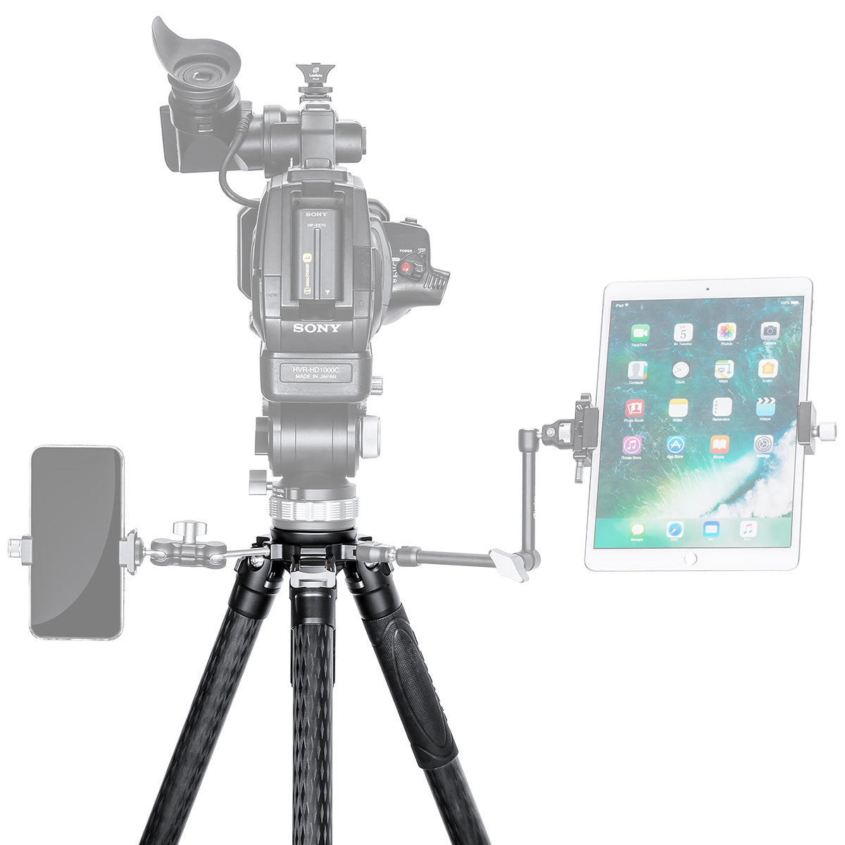 Leofoto LVM-323C + BV-15 Video Tripod Kit