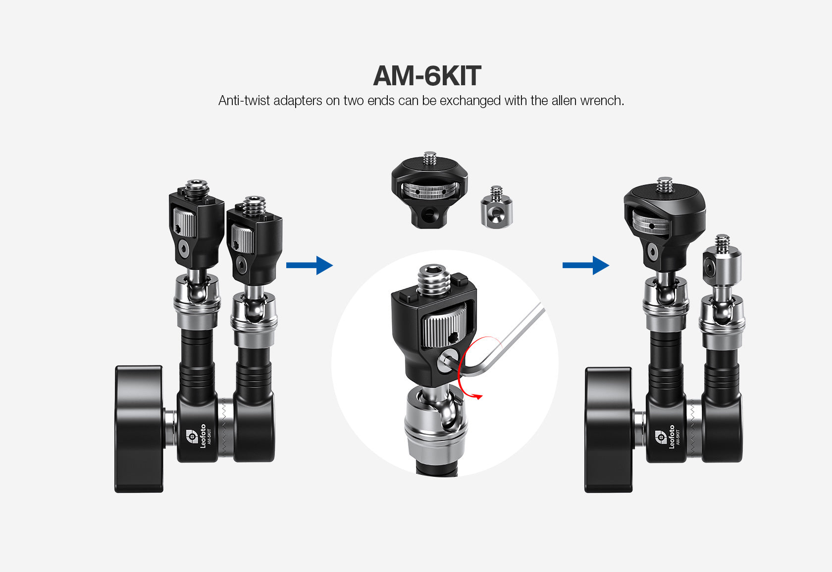 Leofoto Magic Arm AM-5 Kit