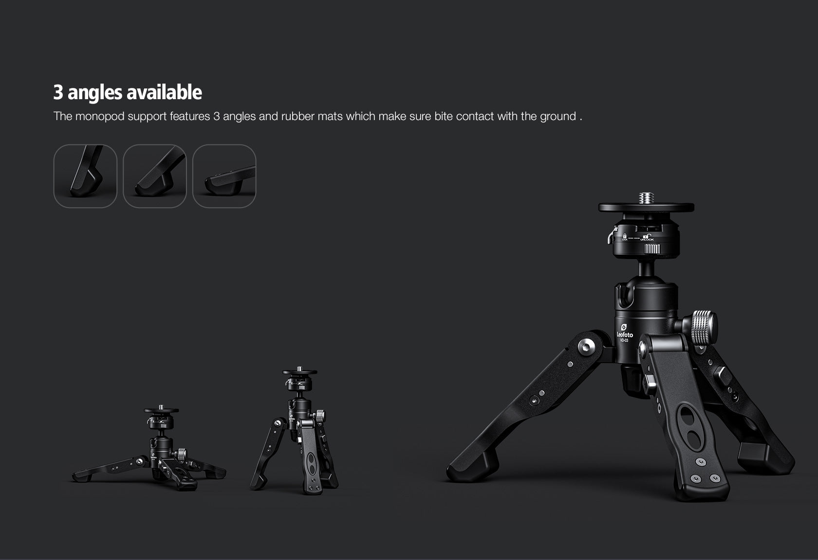 Leofoto VD-03 Monopod Support
