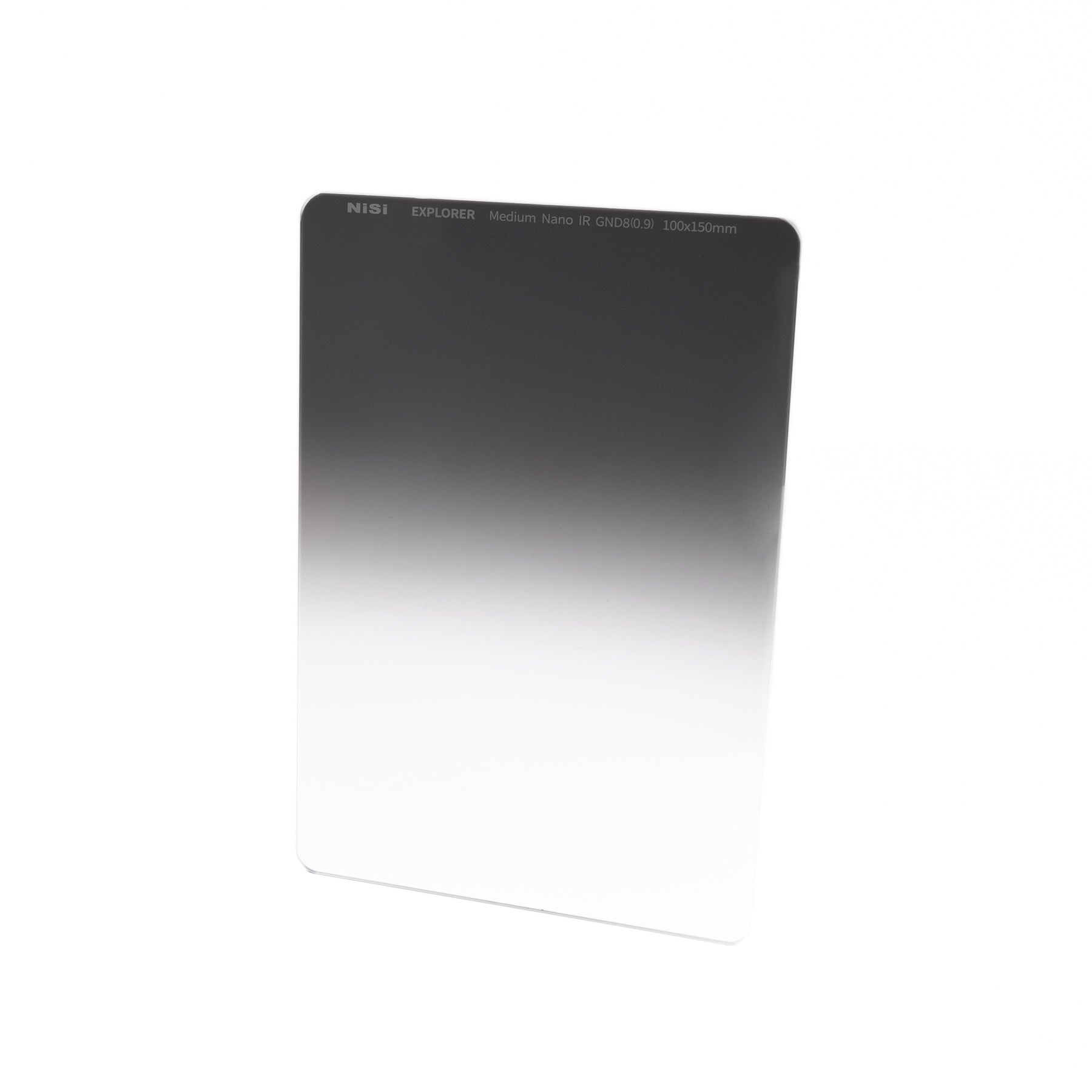 NiSi 100mm Explorer Medium Graduated Nano IR ND Filter 0.9 | 3-Stop | ND8