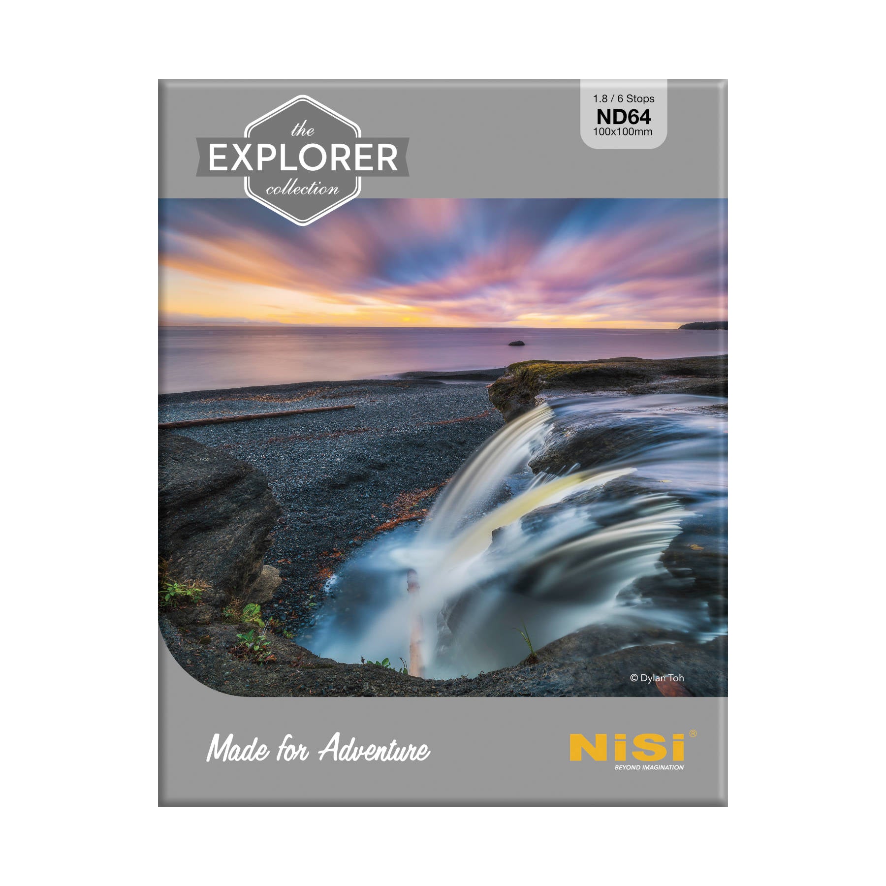 NiSi 100mm Explorer Nano IR ND 1.8 | 6-Stop | ND64