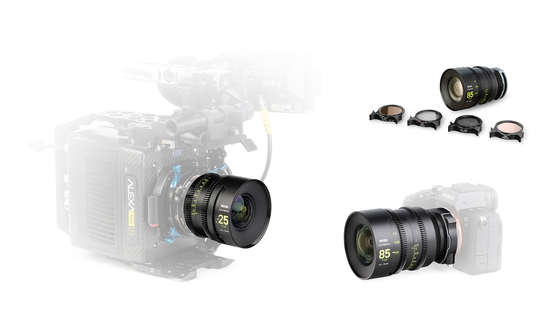 NiSi Athena Prime 25mm T1.9 Full Frame Cinema Lens