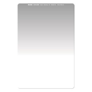 NiSi 100mm Explorer Medium Graduated Nano IR ND Filter 0.9 | 3-Stop | ND8
