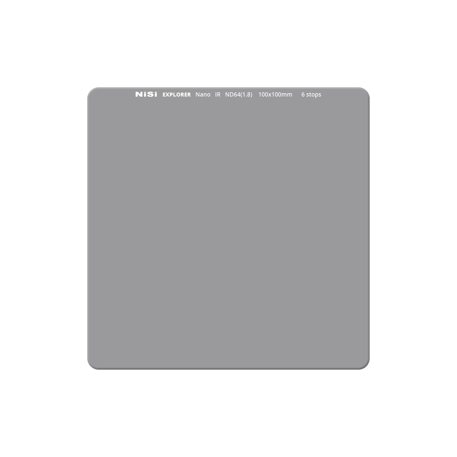 NiSi 100mm Explorer Nano IR ND 1.8 | 6-Stop | ND64