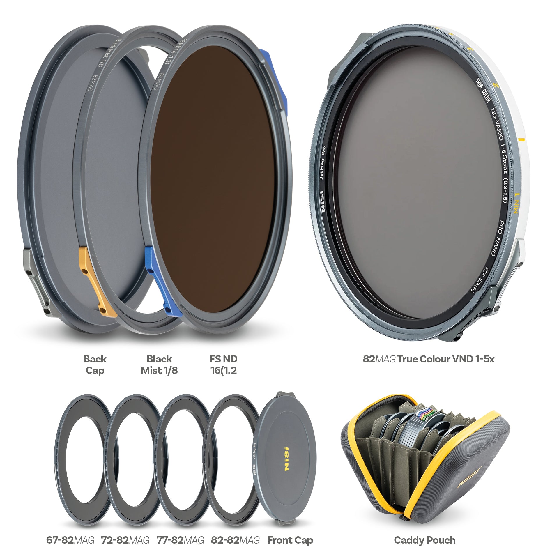 NiSi JetMag Pro 82mm VND Mist Creator Kit