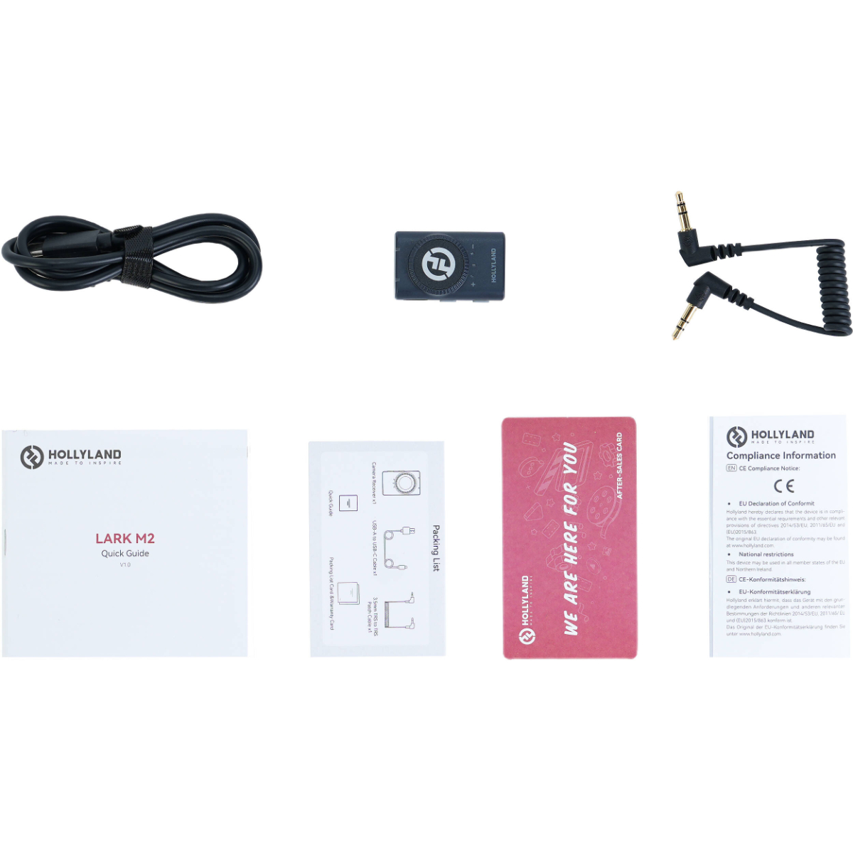 Hollyland Lark M2 Camera Receiver (Shine Charcoal) - Image 2