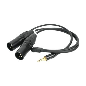 Hollyland 3.5mm to Dual XLR Audio Cable (for Wireless Microphone Series)