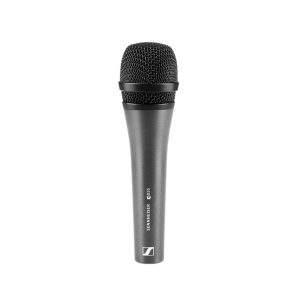 Sennheiser E 835 Dynamic Cardioid Microphone, XLR-3, Microphone Clip, Pouch