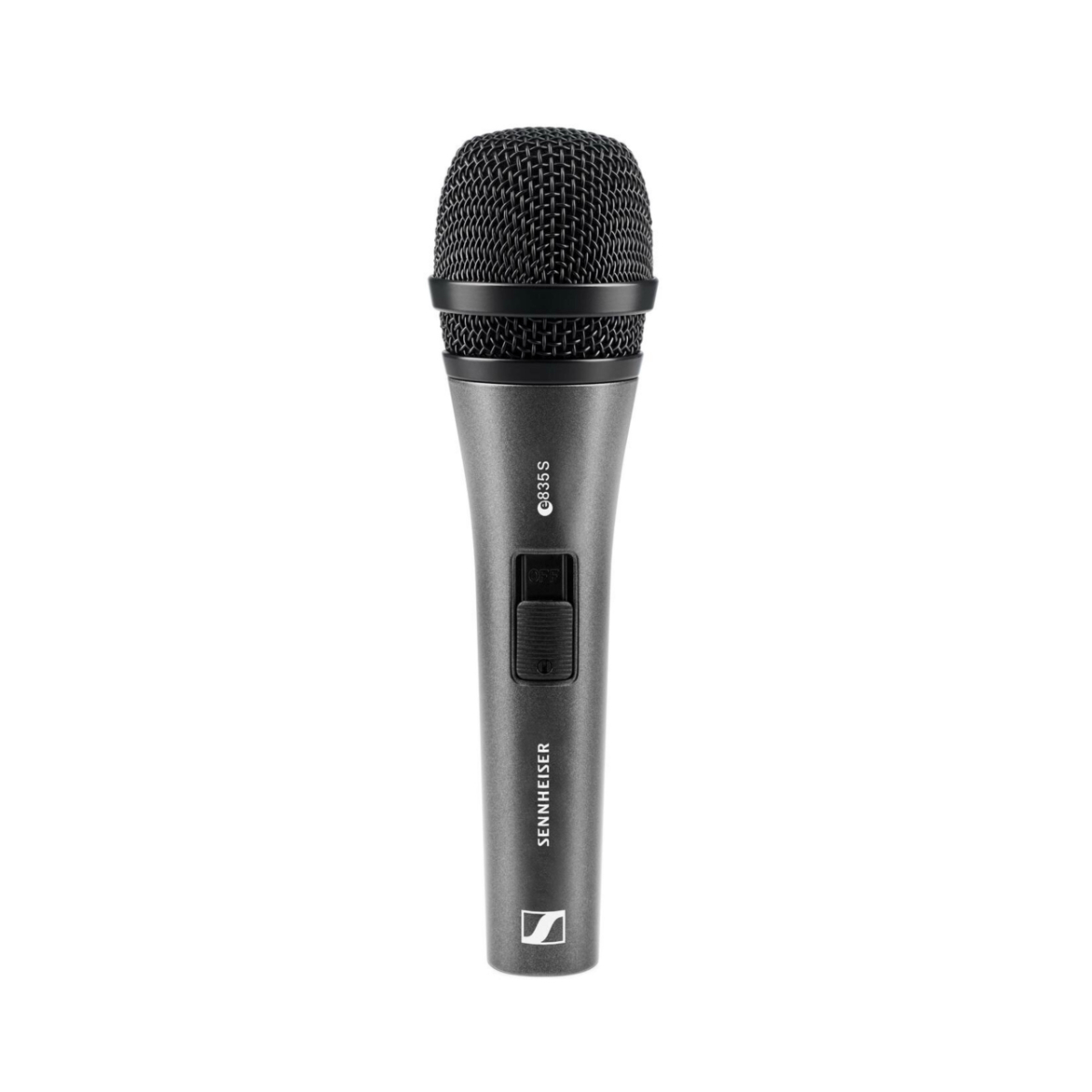Sennheiser E 835-S Dynamic Cardioid Microphone, XLR-3M, With On/Off Switch