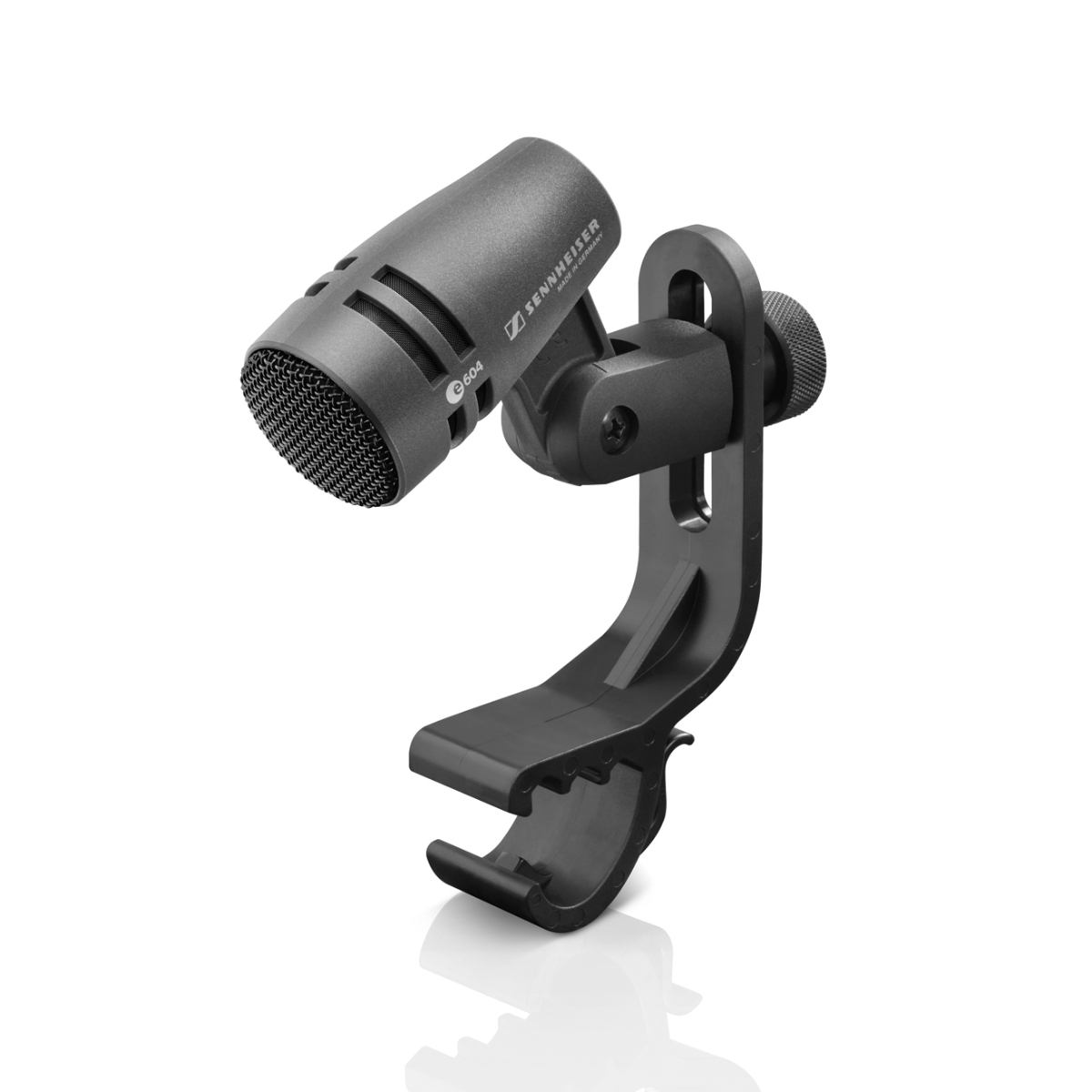 Sennheiser E 604 Dynamic Cardioid/Instrument Microphone with Pivot Mount, XLR-3M, 350 ohms