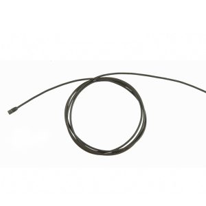 Sennheiser MKE 2-5 GOLD-C Omni-directional Lapel Microphone, With Open-ended 4m Cable, Black