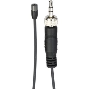 Sennheiser MKE 2-EW GOLD Lapel Omni-directional Clip-on Microphone, Black, 3.5mm