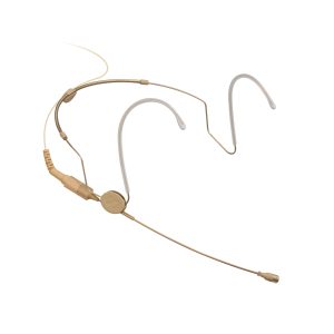 Sennheiser HSP 4-EW-3 Cardioid Neckmount Microphone, Size L, 1.6m, Beige