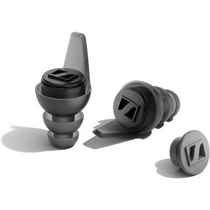 Sennheiser SoundProtex Hearing Protection Earplugs, 3x Tip Sizes (Mid & Full Black Filters)