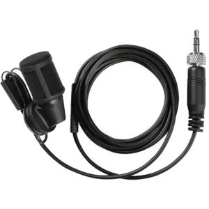 Sennheiser MKE 40-EW Clip-on Lapel Microphone, Cardioid 3.5mm jack plug