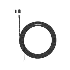 Sennheiser MKE 1-5 Omni-directional Lapel Microphone, Black, 3m Cable