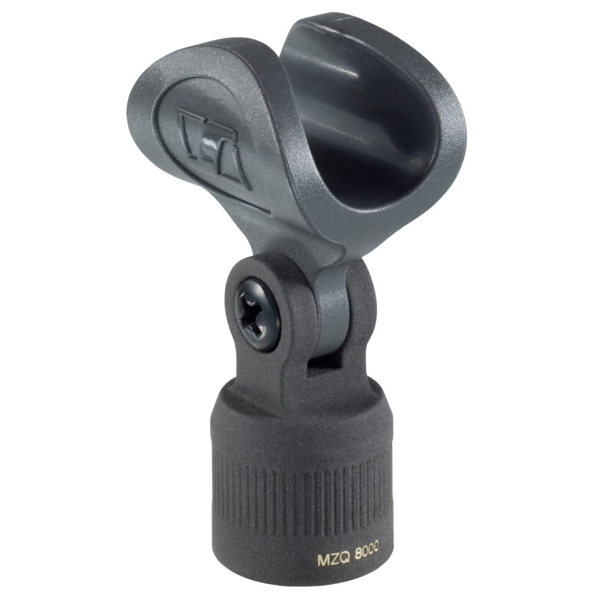 Sennheiser MZQ 8000 Microphone clip for MKHC 80xx, 3/8" tripod thread, Nextel black