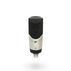 Sennheiser MK 4 Large Diaphragm Studio Condenser Cardioid Microphone, 24.4mm, MZQ 4 Mic Clamp