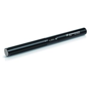 Sennheiser MKE 600 Video Camera Super Cardioid Microphone, Shockmount, Foam Windshield