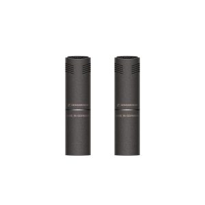 Sennheiser MKH 8040 Stereoset Redesign 2x Condenser Cardioid Microphone, 2 XLR Module, Black