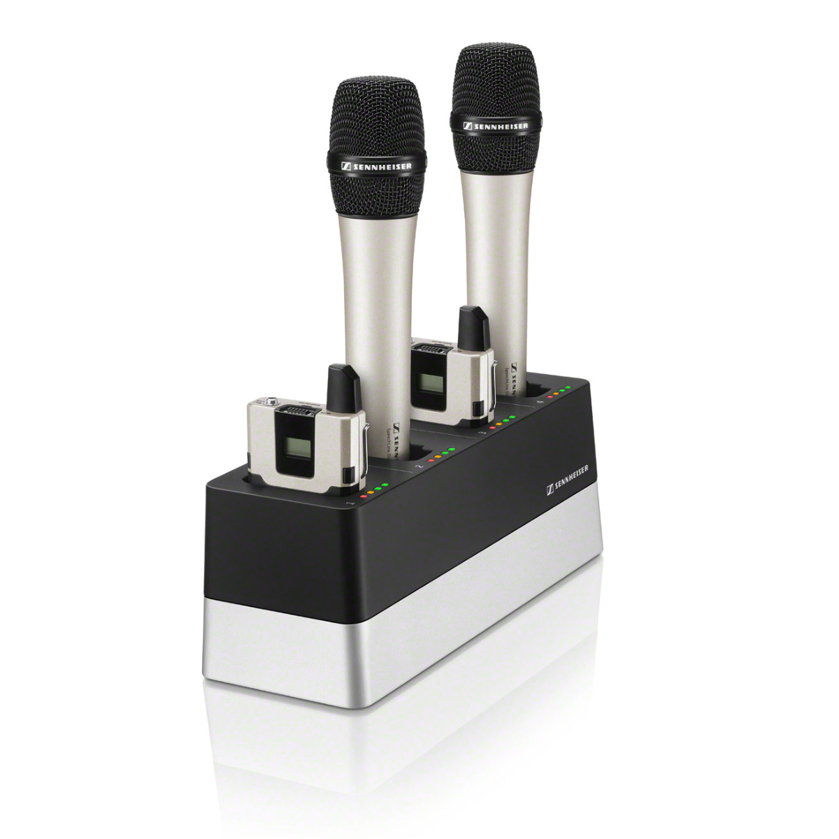 Sennheiser CHG 4N EU Charging Unit with 4 Charging Compartments, For Handheld & Bodypack Transmitter - Image 2
