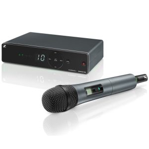 Sennheiser XSW 1-835-B Wireless Handheld Vocal Set, 10 Ch UHF, 614-638MHz