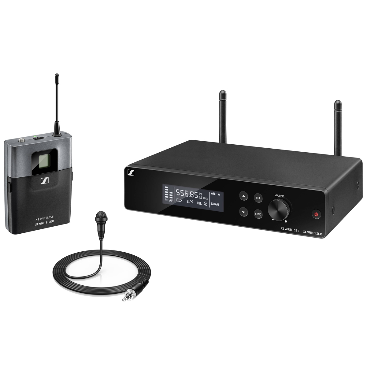 Sennheiser XSW 2-ME2-B Wireless Lavalier Set, 614-638MHz