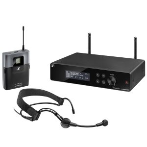 Sennheiser XSW 2-ME3-B Wireless Headmic Set, 614-638MHz