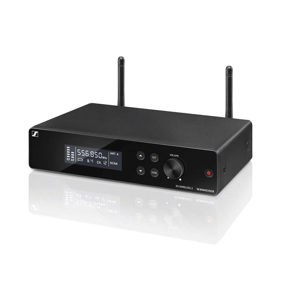 Sennheiser EM-XSW 2-B Wideband FM Receiver, True Diversity, Double Superheterodyne, 614-638MHz