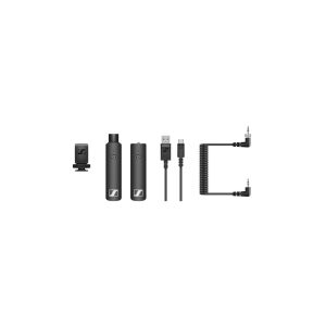 Sennheiser XSW-D Portable Interview Set, XSW-D Mini Jack RX, XSW-D XLR Female TX, Hotshoe Mount