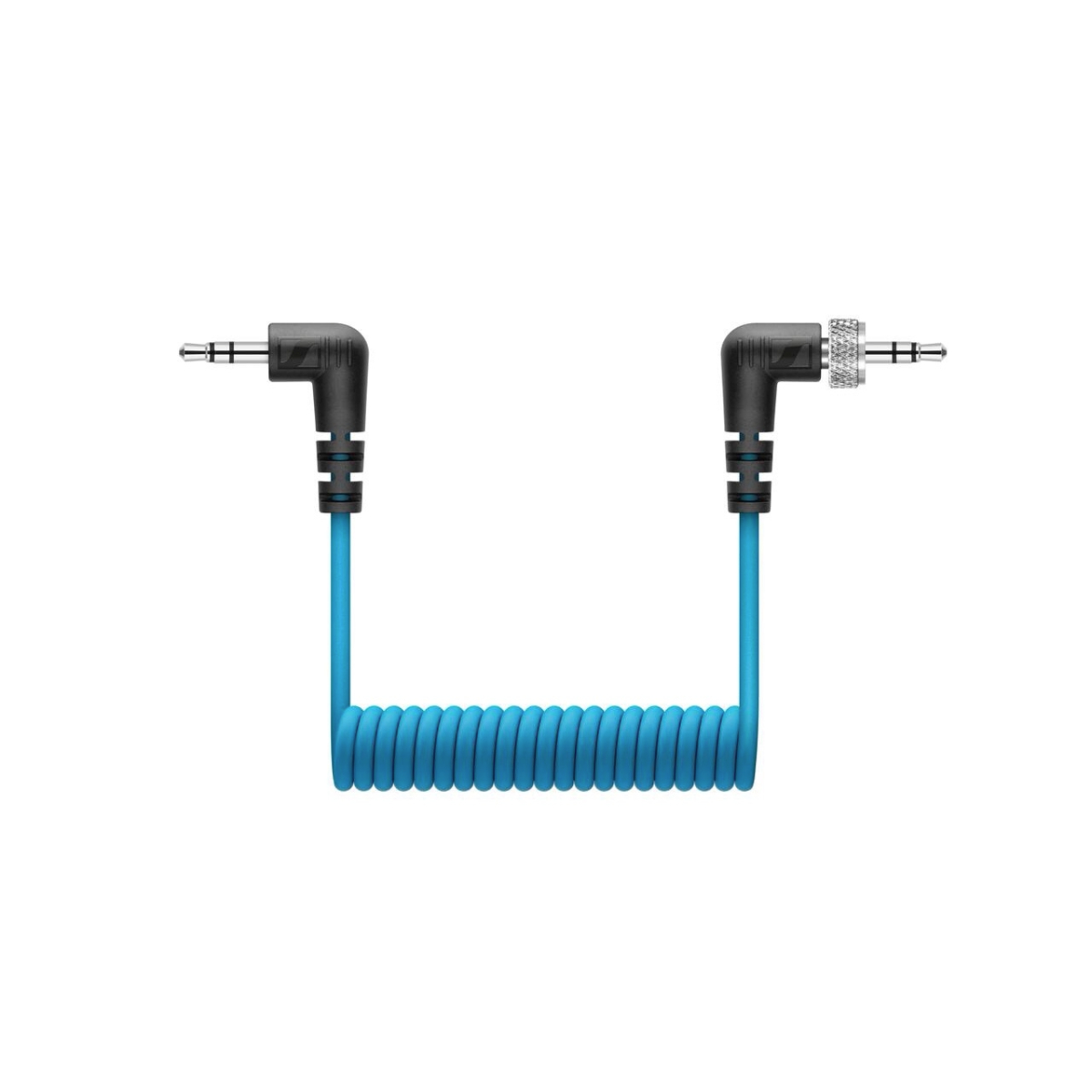 Sennheiser CL 35 TRS Coiled Cable, 3.5mm to 3.5mm Jack Plug, With Locking