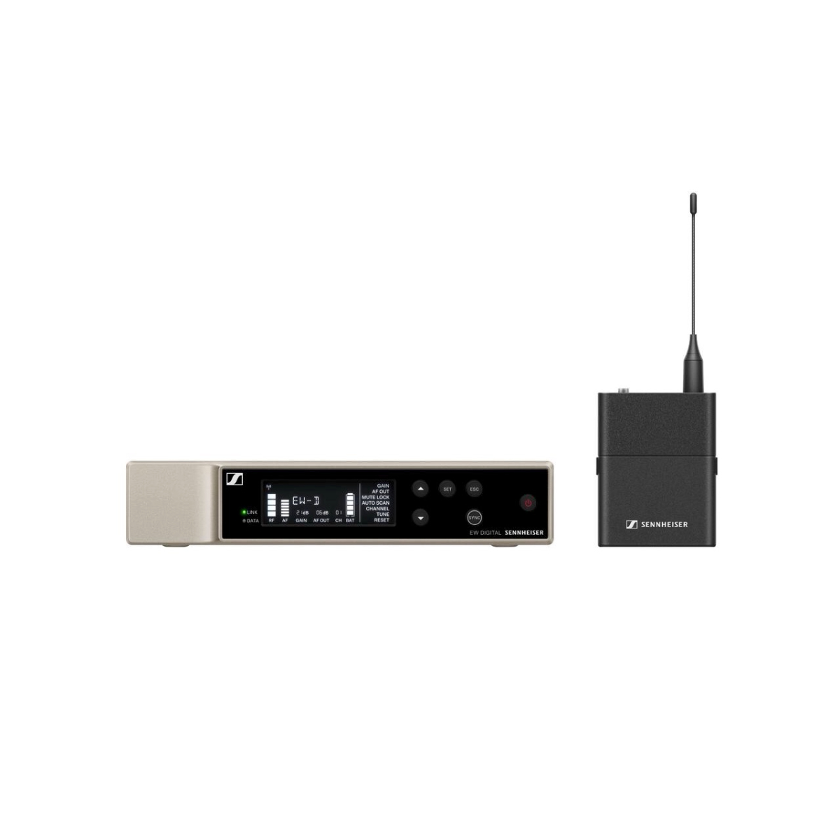 Sennheiser EW-D SK BASE SET (S1-7), Receiver, Bodypack Transmitter, Without Lapel, 606.2-662MHz