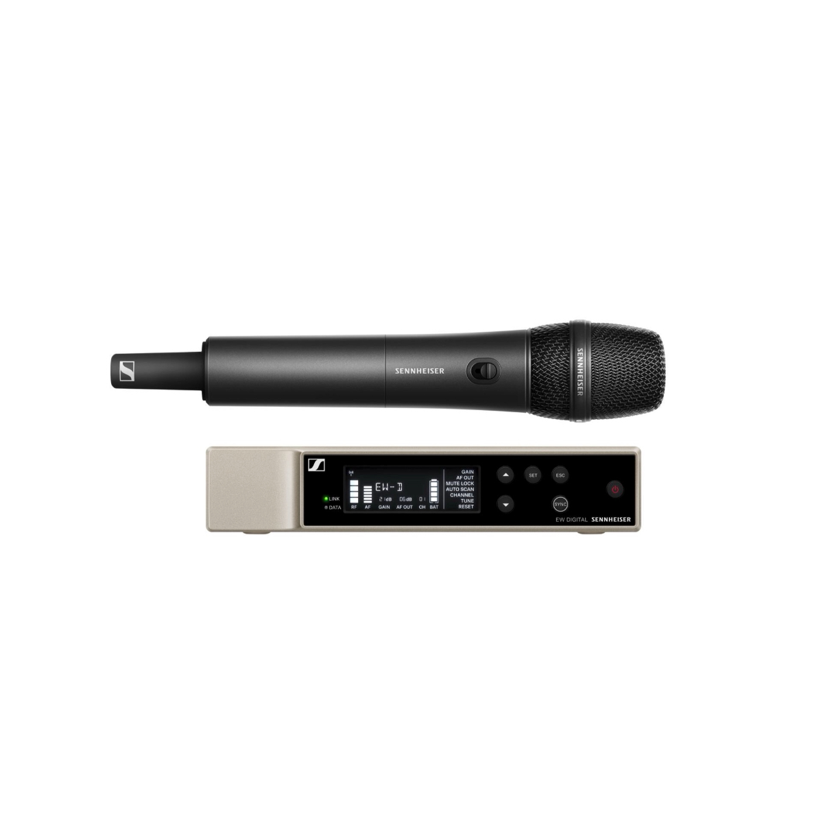Sennheiser EW-D 835-S SET (S1-7), Receiver, Handheld Transmitter, MMD 835 Capsule, 606.2-662MHz