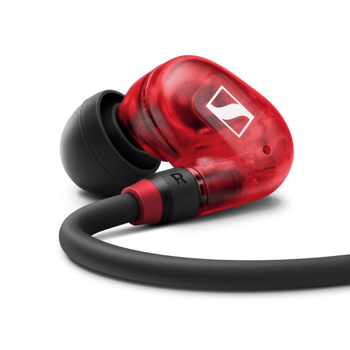 Sennheiser IE 100 PRO Red In-ear Headset, 1.3m Cable, Soft Pouch, Ear Adapters (S/M/L) - Image 2