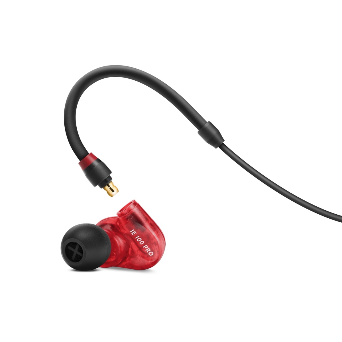 Sennheiser IE 100 PRO Red In-ear Headset, 1.3m Cable, Soft Pouch, Ear Adapters (S/M/L) - Image 3