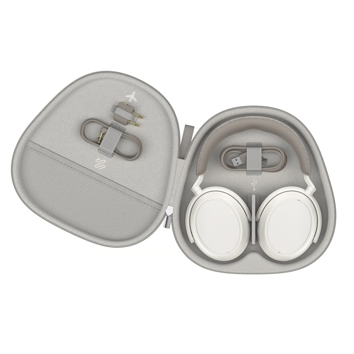 Sennheiser M4 AEBT White, MOMENTUM 4 Around Ear Wireless Headphone White - Image 4