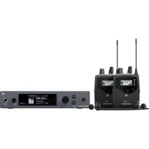 Sennheiser EW IEM G4-TWIN-A Monitor Set, Evolution Wireless G4, 2x EK IEM G4, SR IEM G4, 516-558MHz