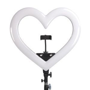 E-Photographic 19" Heart shaped RBG 48W LED Ring Light