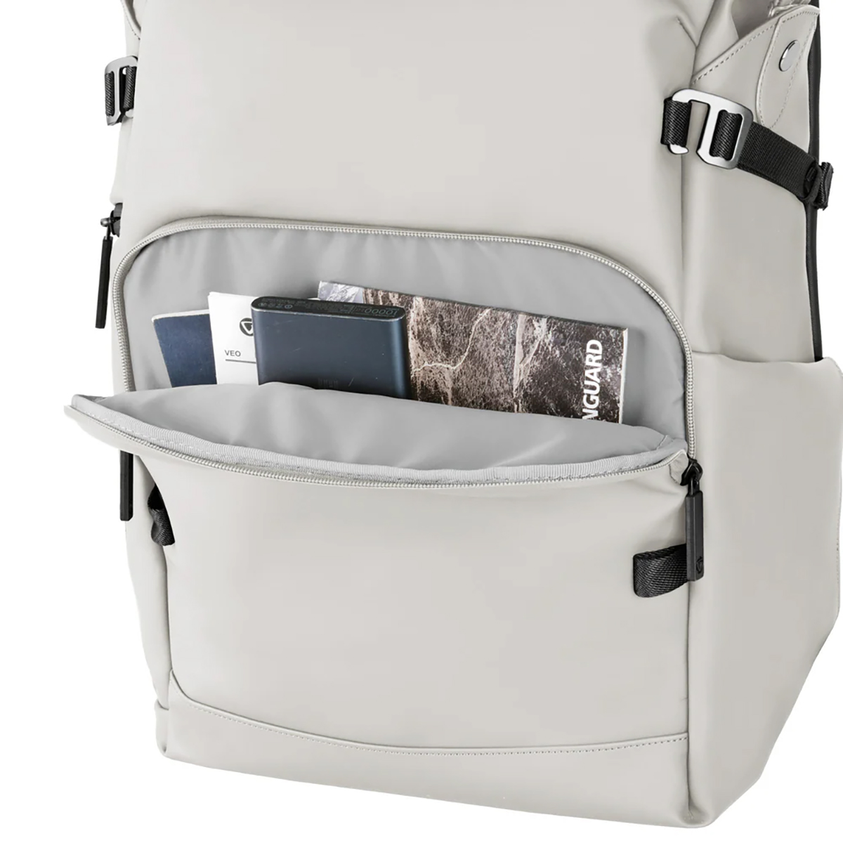 Vanguard VEO Lite Lightweight 25L Camera Backpack with Laptop Sleeve – Cream