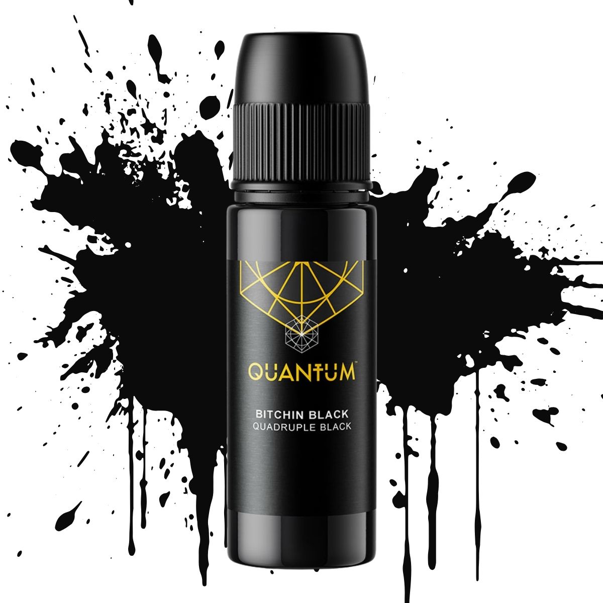 Quantum Premium Tattoo Ink - 1oz Bitchin Black (30ml)