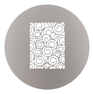 CCS-02 Curly Patterns Steel Gobo Disc 65mm for Optical Snoot (25)