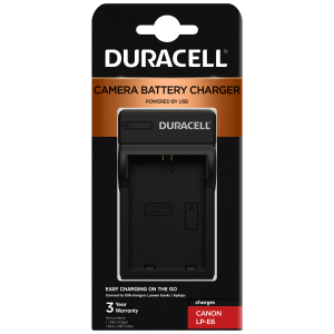 Charger for Canon LP-E6 Battery by Duracell