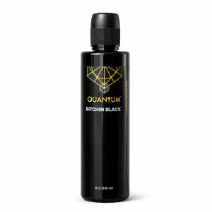 Quantum Premium Tattoo Ink - 8oz Bitchin Black (240ml)