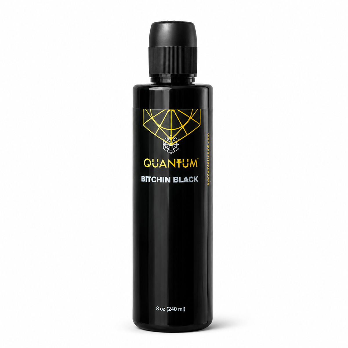 Quantum Premium Tattoo Ink - 8oz Bitchin Black (240ml)